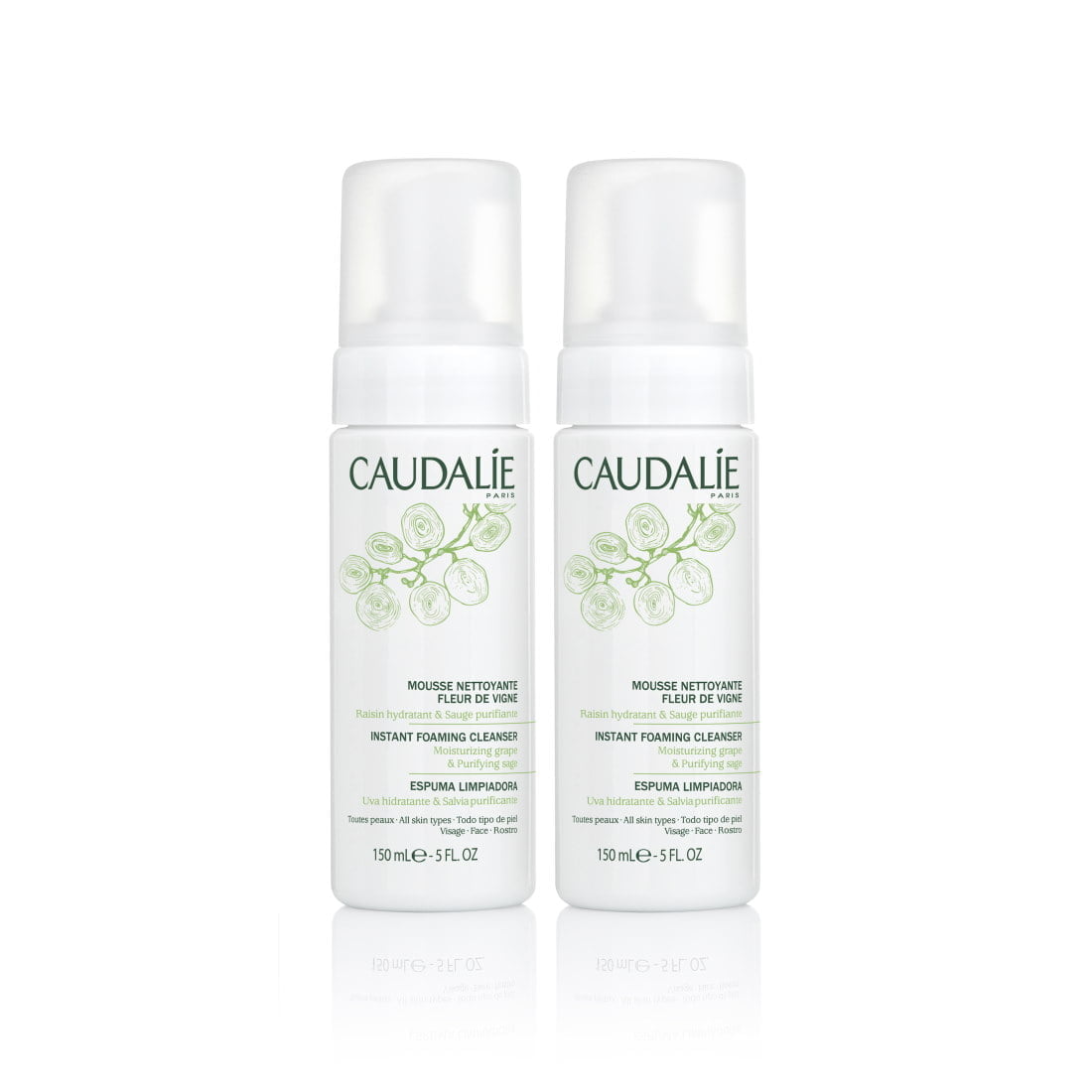 caudalie duo foaming cleanser