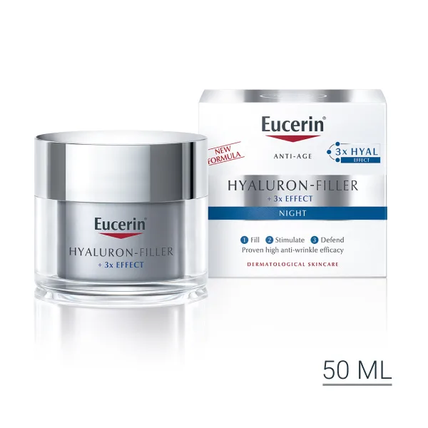 Eucerin Hyaluron-Filler Night Cream 50ml - Image 4