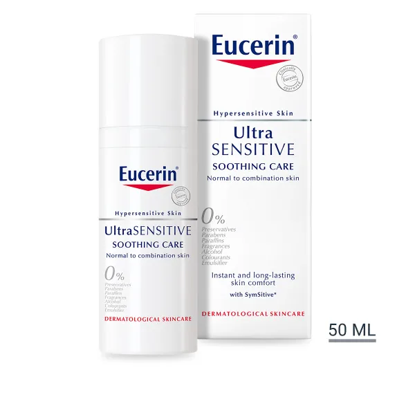 Eucerin UltraSensitive Soothing Care (Normal to Combination Skin) 50ml - Image 4