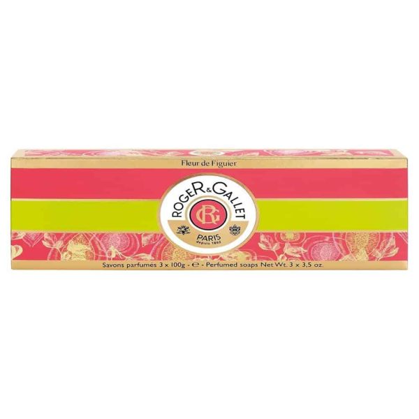 Roger & Gallet Fleur Figuier Soap Coff 3x100g