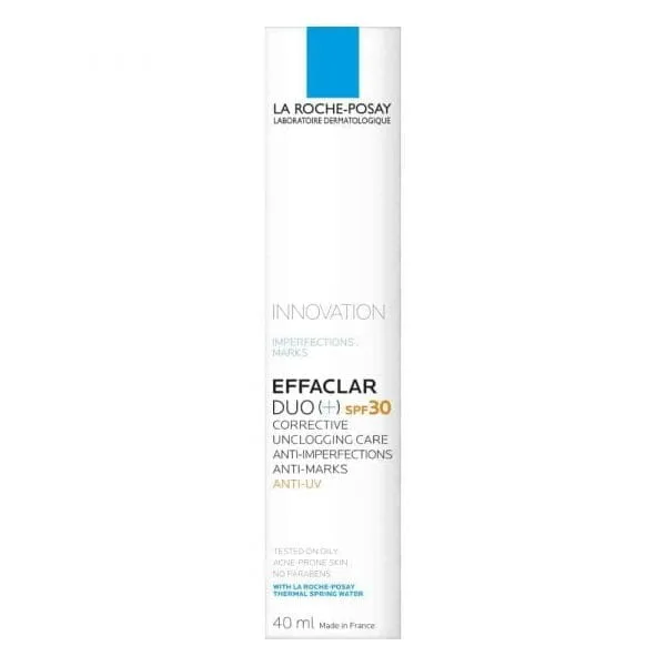 LA ROCHE-POSAY EFFACLAR DUO+ SPF30 40ML EXP 07/26