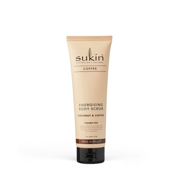 SUKIN ENERGISING BODY SCRUB COFFEE & COCONUT - 200ml