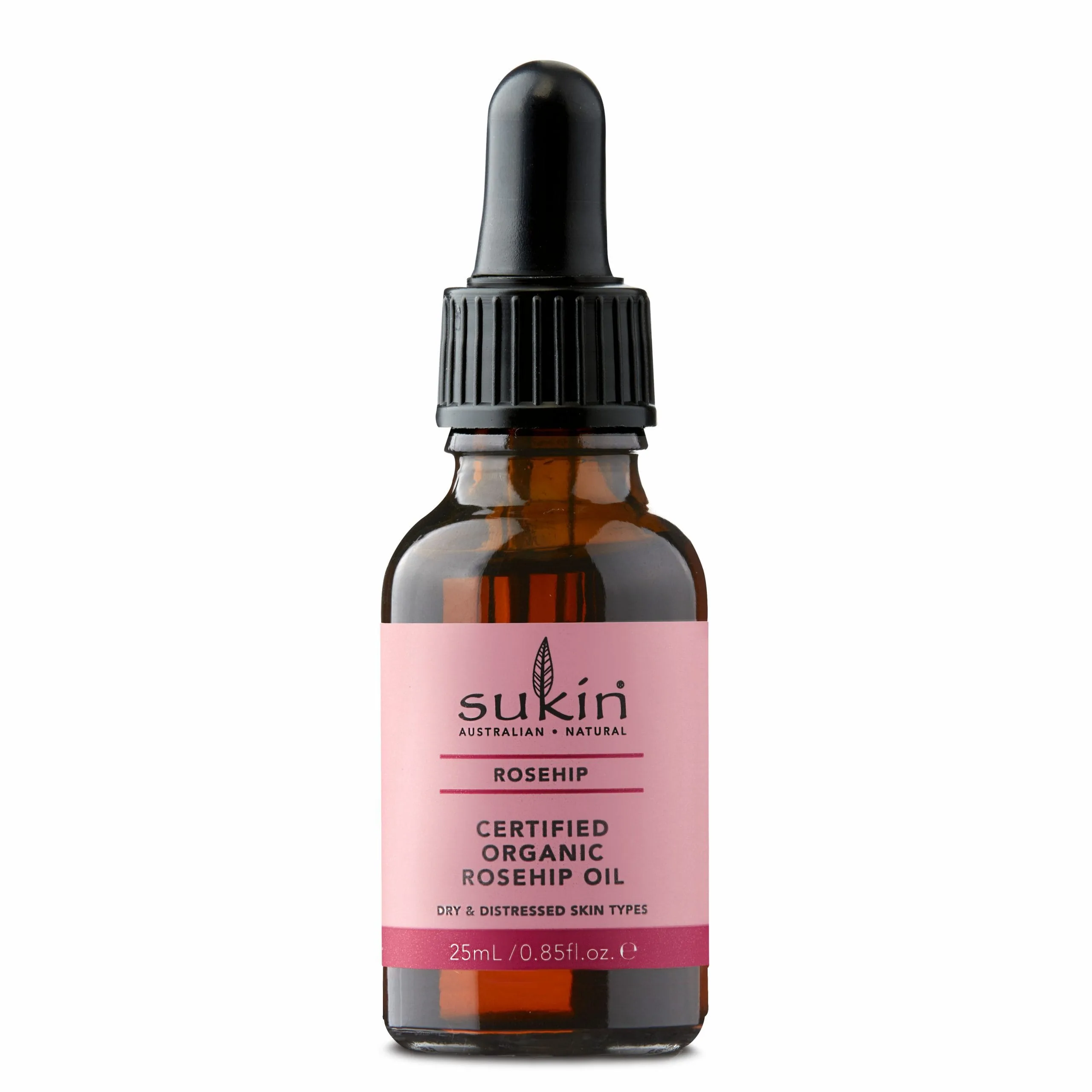 Rosehip-Oil-25ml_01-2 SUKIN CERTIFIED ORGANIC ROSEHIP OIL - 25ml - Image 1