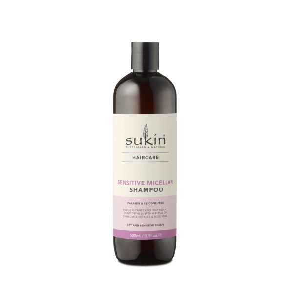 SUKIN SENSITIVE MICELLAR SHAMPOO - 500ml