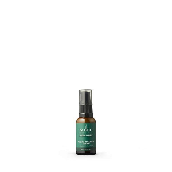 SUKIN SUPER GREENS FACIAL RECOVERY SERUM - 30ml