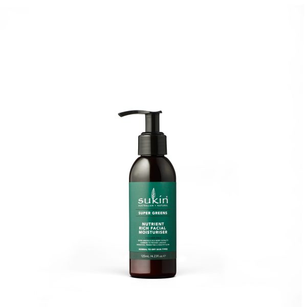SUKIN SUPER GREENS NURTIENT RICH FACIAL MOISTURISER - 125ml