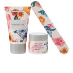 Nail Care Set (50ml Hand Cream, Emery Board, 38ml Cuticle Cream)