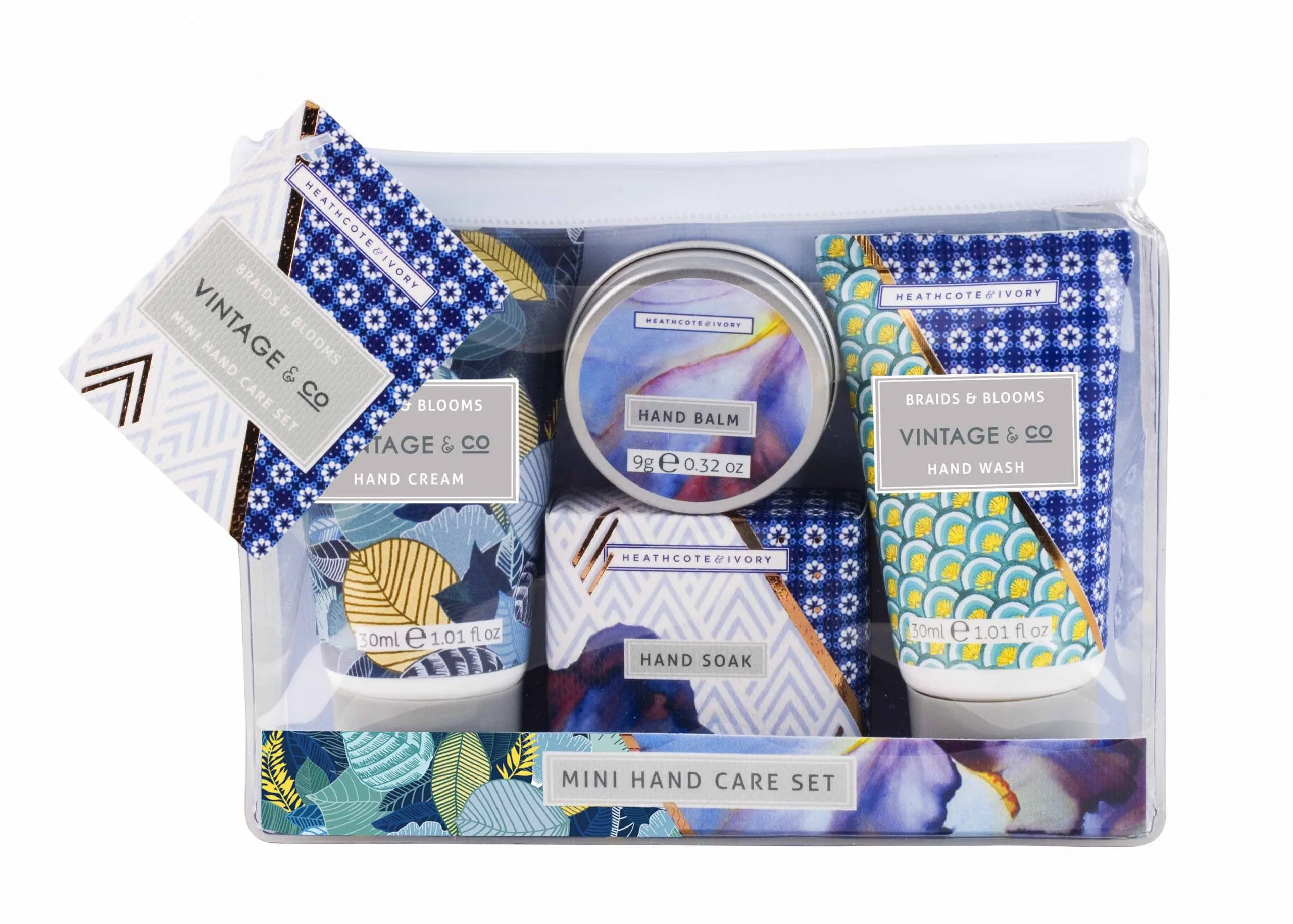 Mini Hand Care Set (30ml Hand Cream, 30ml Hand Wash, 30g Hand Soak and 7g Hand Balm) - Image 1