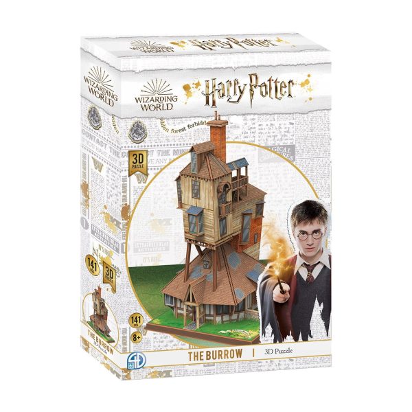 Wizarding World, Harry Potter - The Burrow 3D Puzzle