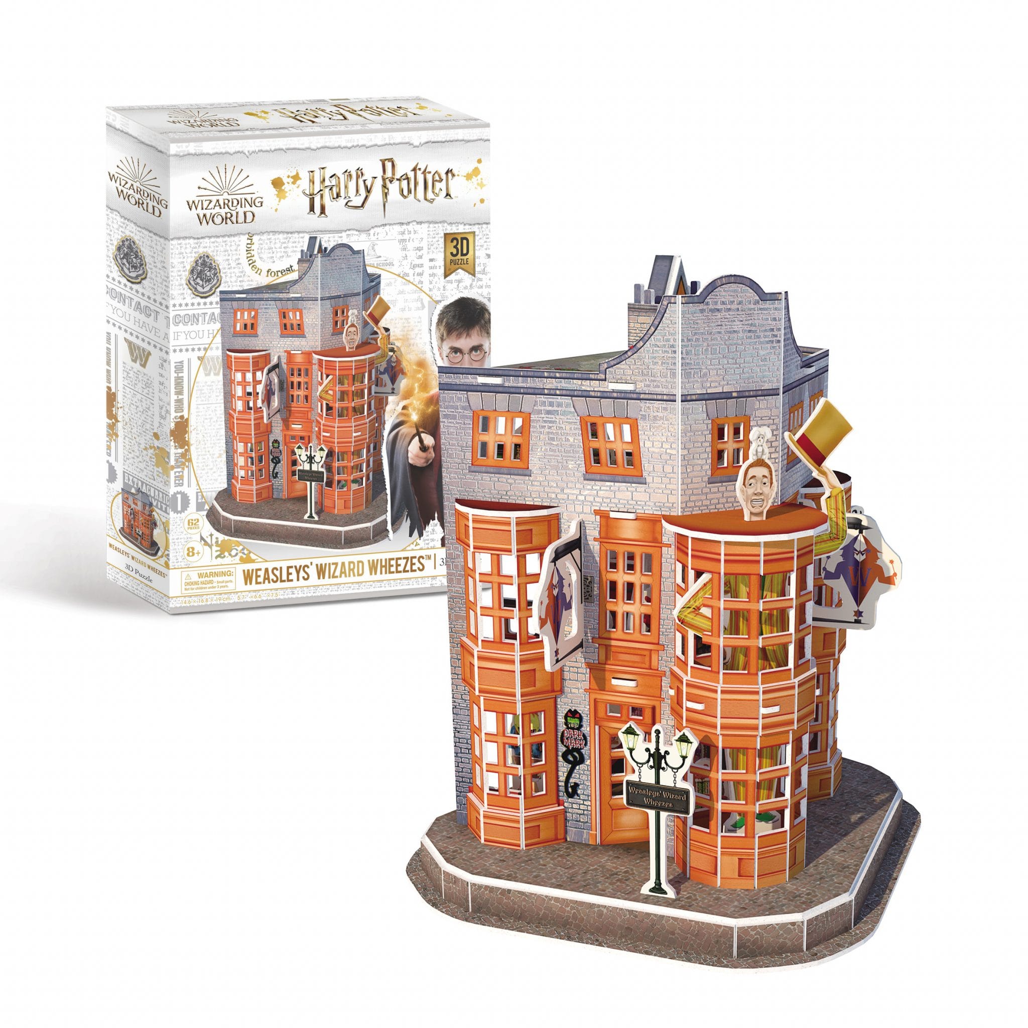 Harry Potter Diagon Alley Weasleys Wizard Wheezes 3D Puzzle