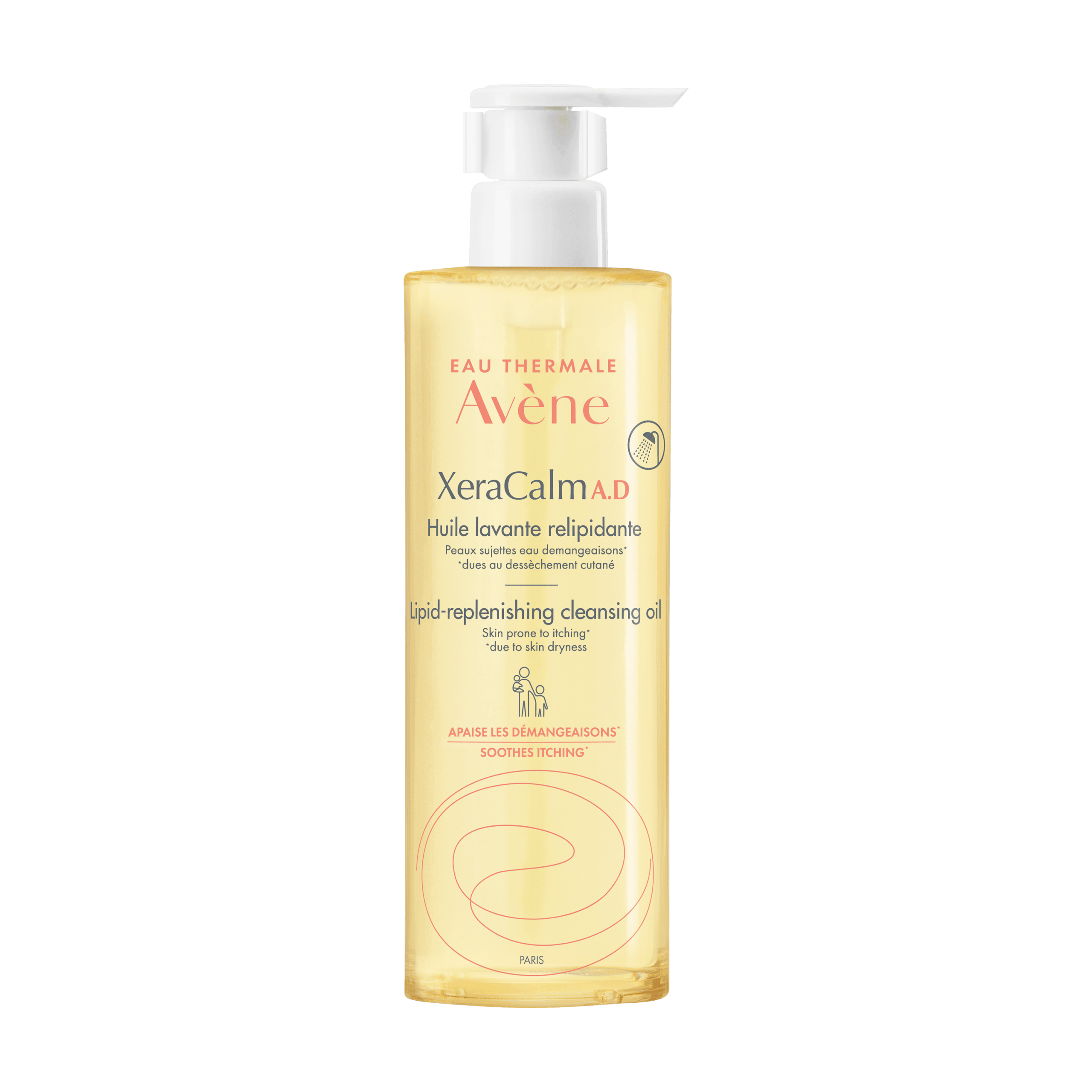 21-xeracalm-huile_lavante-400ml-3000x3000-328155_74960 Avène XeraCalm A.D. Lipid-Replenishing Cleansing Oil for Very Dry, Itchy Skin 400ml - Image 1