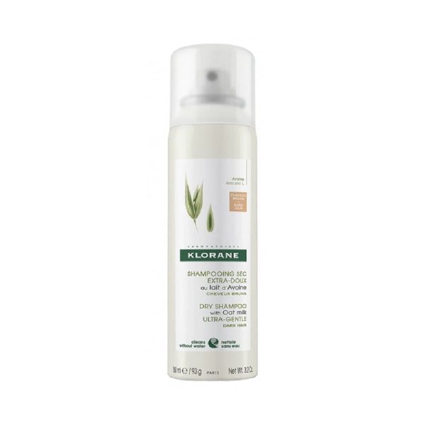 Oat Milk Dry Shampoo Spray for brown to dark hair 150ml