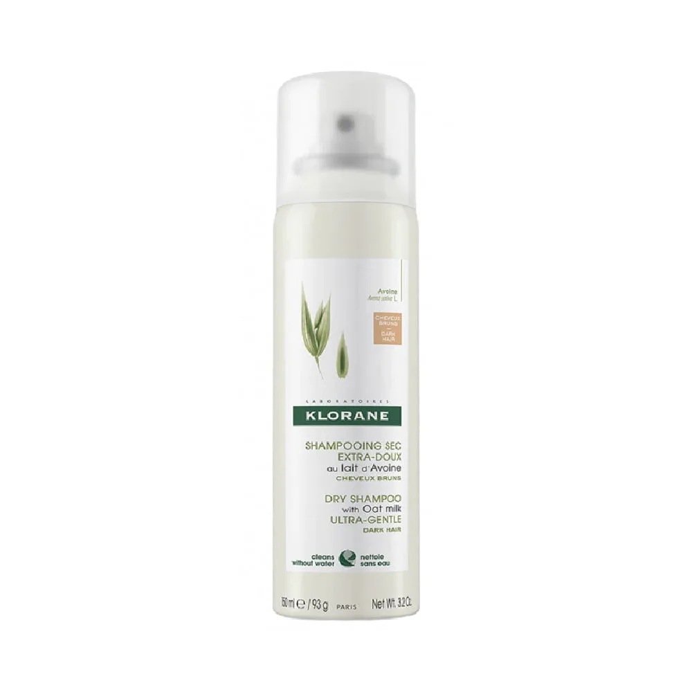 Oat Milk Dry Shampoo Spray for brown to dark hair 150ml Oat Milk Dry Shampoo Spray for brown to dark hair 150ml