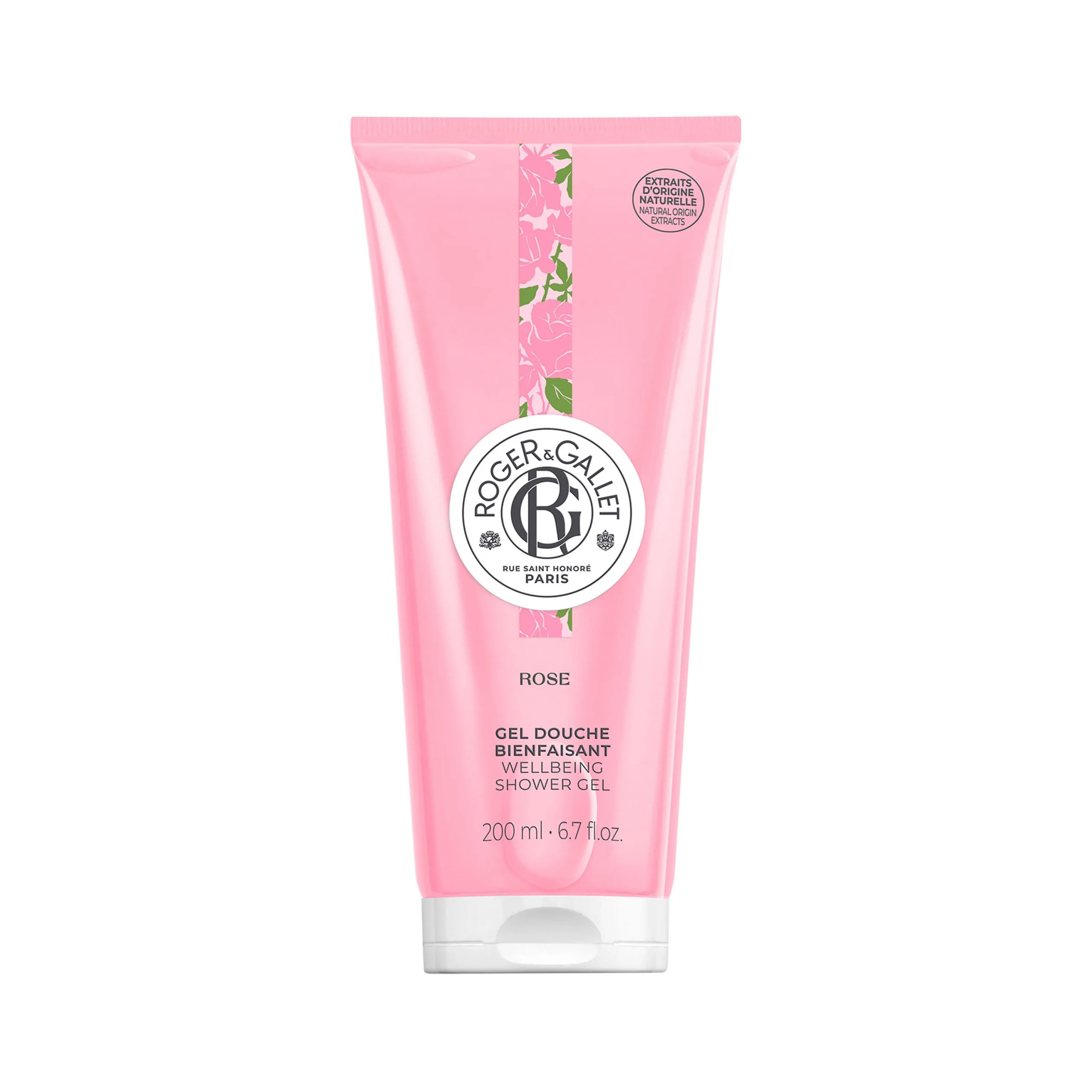 3701436908102 Roger & Gallet Rose Gel Douche Bienfaisant- 200ml