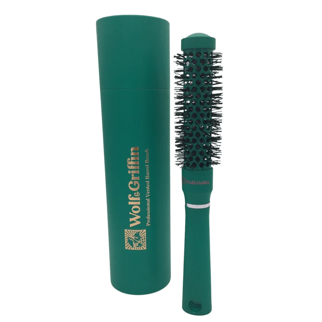 WG Professional Vented Barrel Brush - Size 1 Wolf & Griffin Vented Ionic Barrel Brush - Image 1
