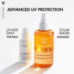 Vichy Capital Soleil Tan Illuminating Sun Protection Water Spray SPF50 for All Skin Types 200ml - Image 4