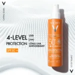 Vichy Capital Soleil Cell Protect Invisible UV Sun Protection Spray SPF50+ 200ml - Image 4