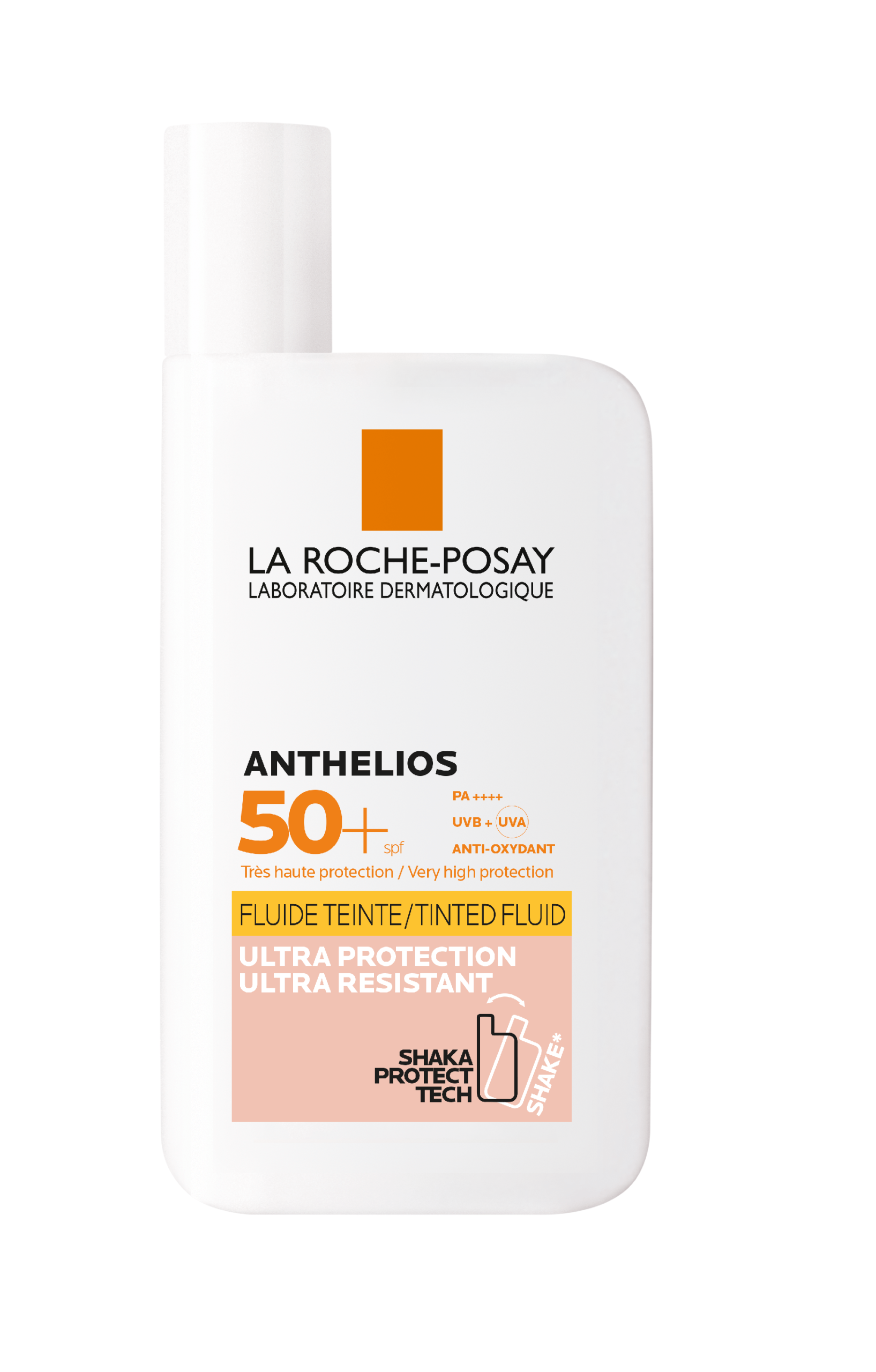 La-Roche-Posay-Sunscreen-Anthelios-Invisiblefluid-spf50tinted-fro-000-EAN3337875706834-Front La Roche-Posay Anthelios Ultra-Light Invisible Tinted Fluid SPF50 - Image 1