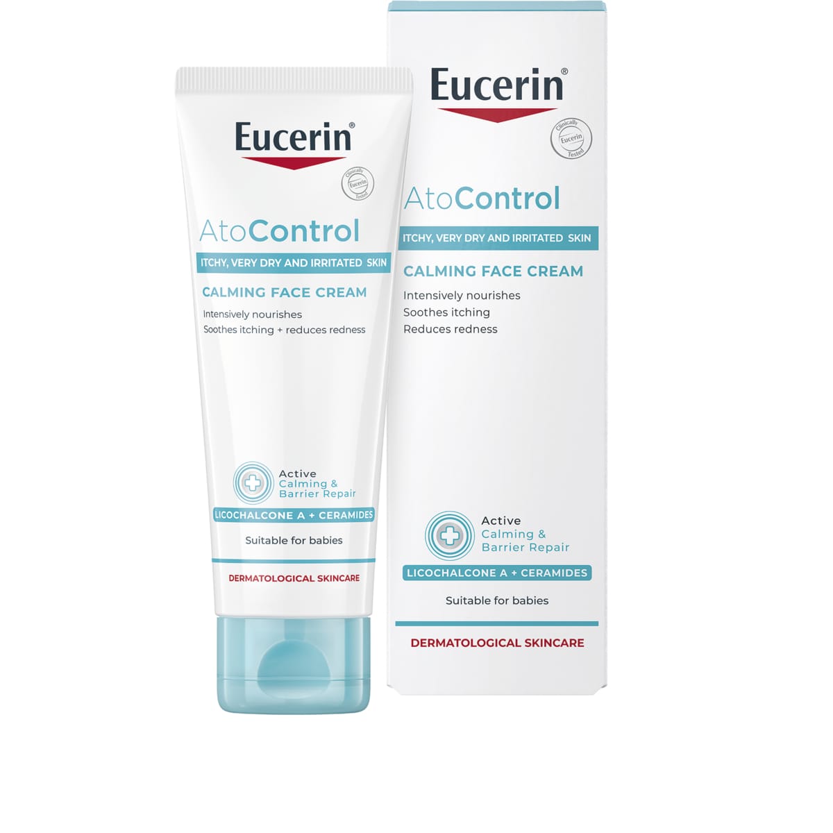 Eucerin AtoControl Calming Face Cream (50ml) - Image 1