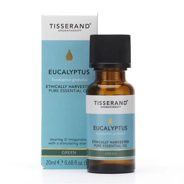 Tisserand EUCALYPTUS Organic Pure Essential Oils 20ml - Image 1