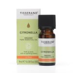 Tisserand CITRONELLA Organic Essential Oil 9ml