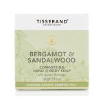 Tisserand Bergamot & Sandalwood Comforting Hand and Body Soap 100g - Image 3