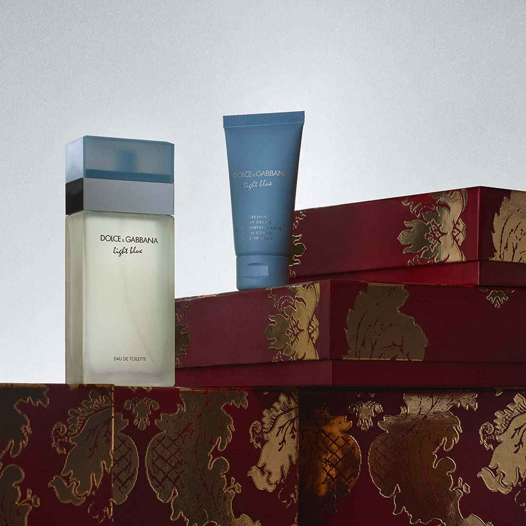 Dolce gabbana light blue gift set online