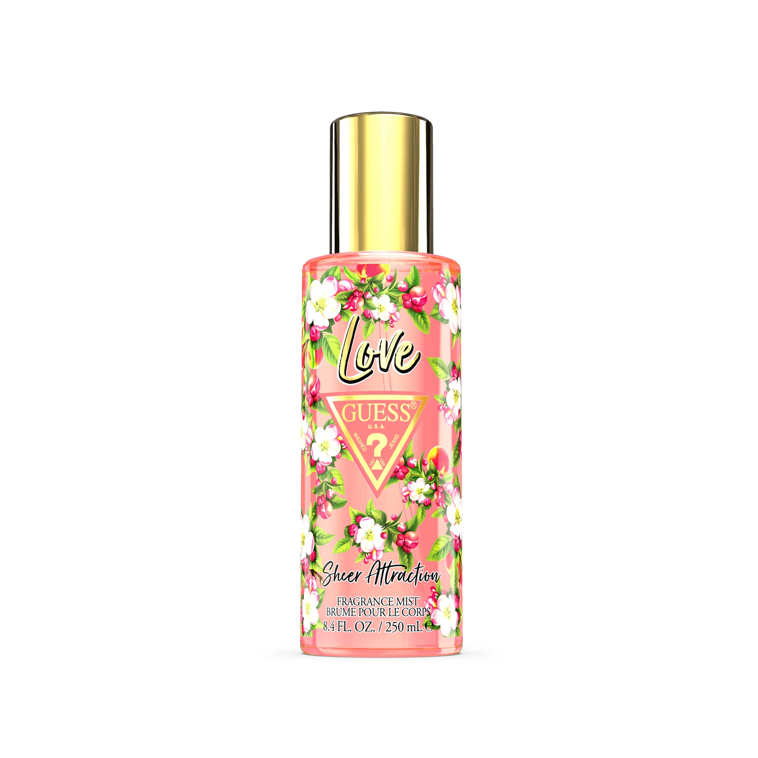 0085715326935 Guess Sheer Attraction Love Fragrance Mist - 250ml - Image 1