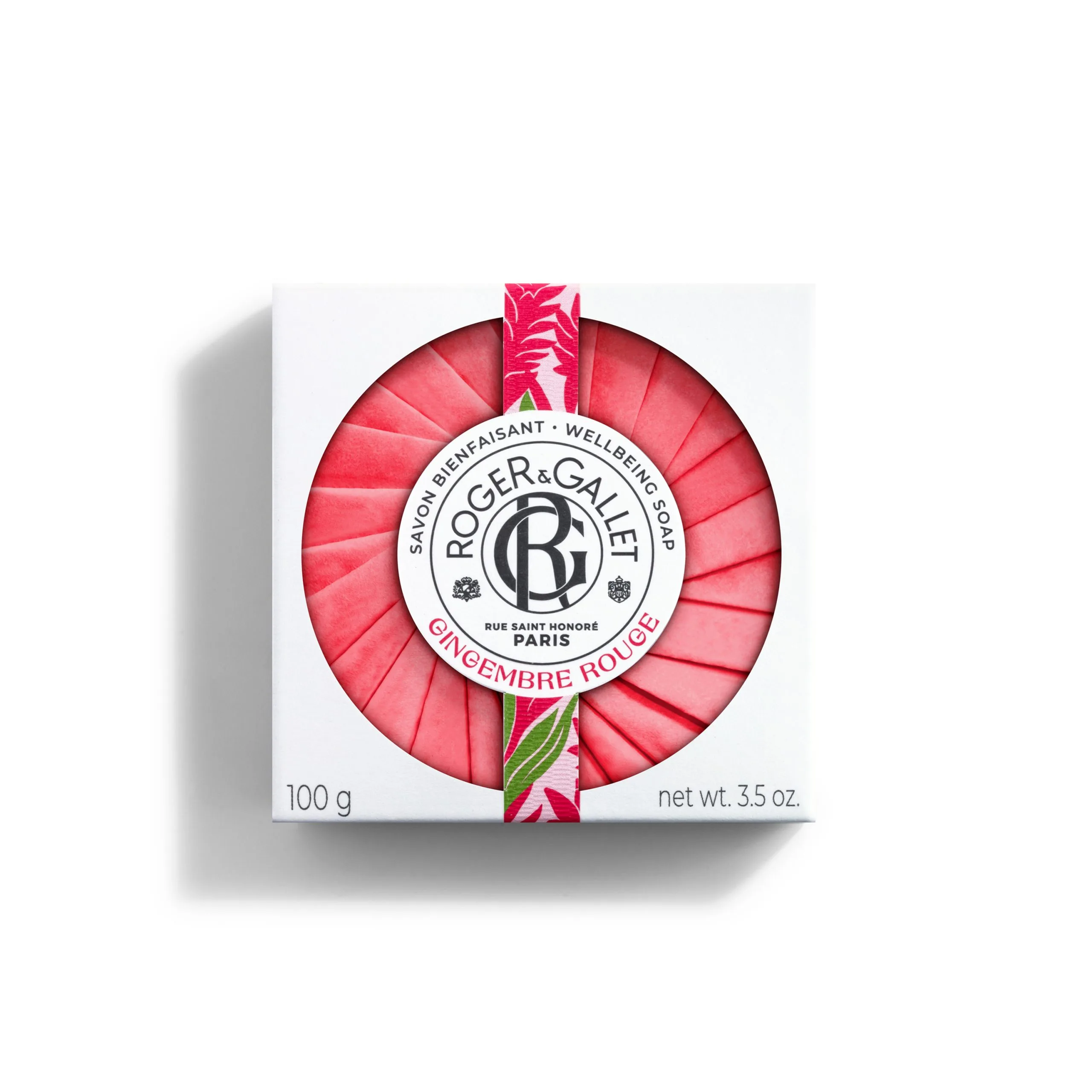 Roger & Gallet Gingembre Rouge Soap 100g - Image 2
