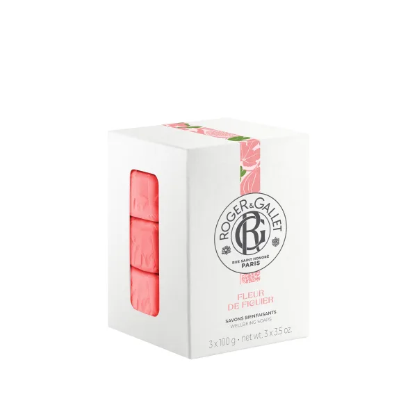 Roger & Gallet Fleue De Figuier Soap Coffret 3 x 100g