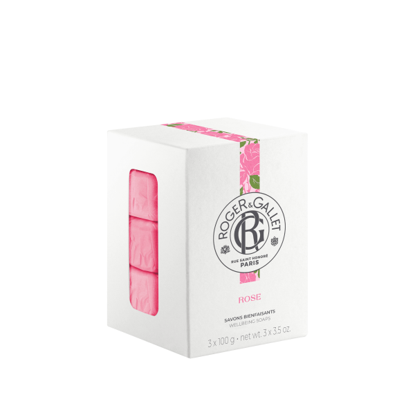 Roger & Gallet Rose Soap Coffret 3 x 100g