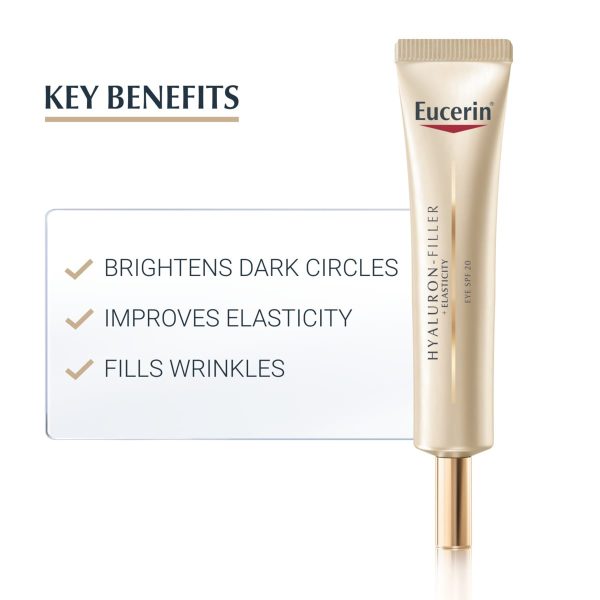 Eucerin Hyaluron-Filler + Elasticity Eye Cream SPF20 15ml