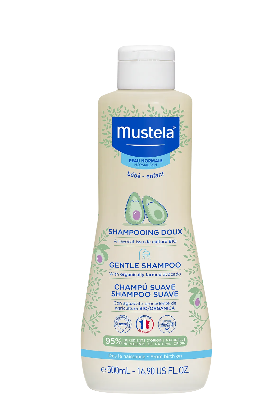 Mustela Gentle Shampoo 500ml Mustela Gentle Shampoo 500ml - Image 1