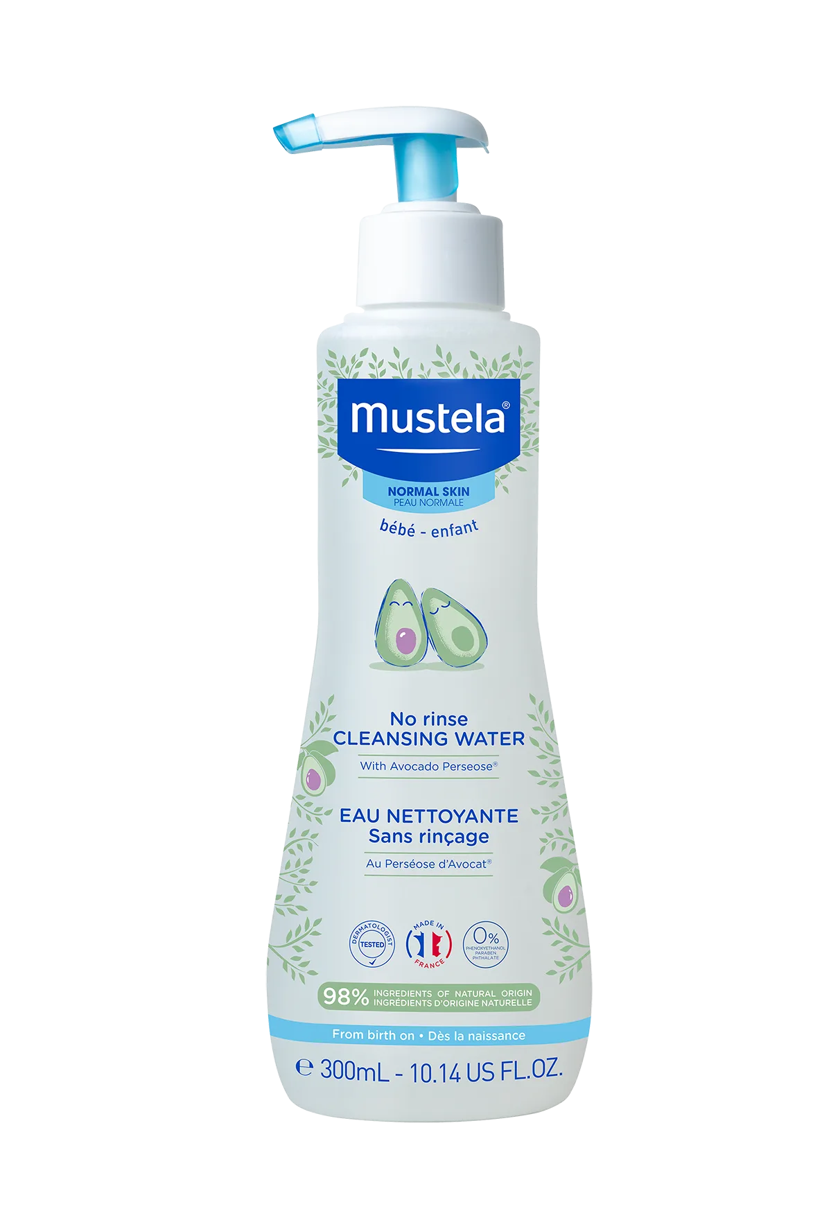 Mustela No Rinse Cleansing Water 300ml - Image 1