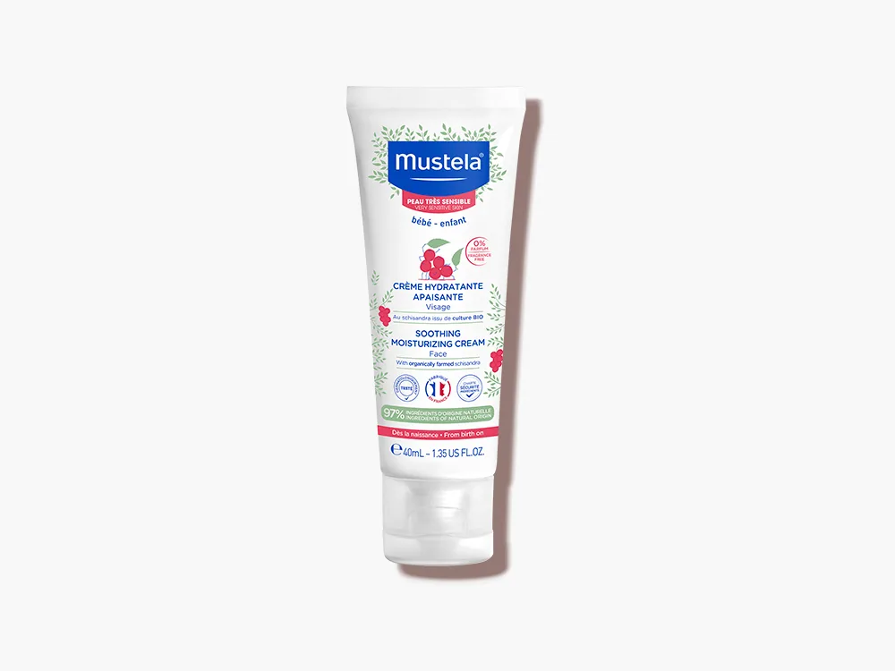 Mustela Soothing moisturizing Cream Face 40ml - Image 1