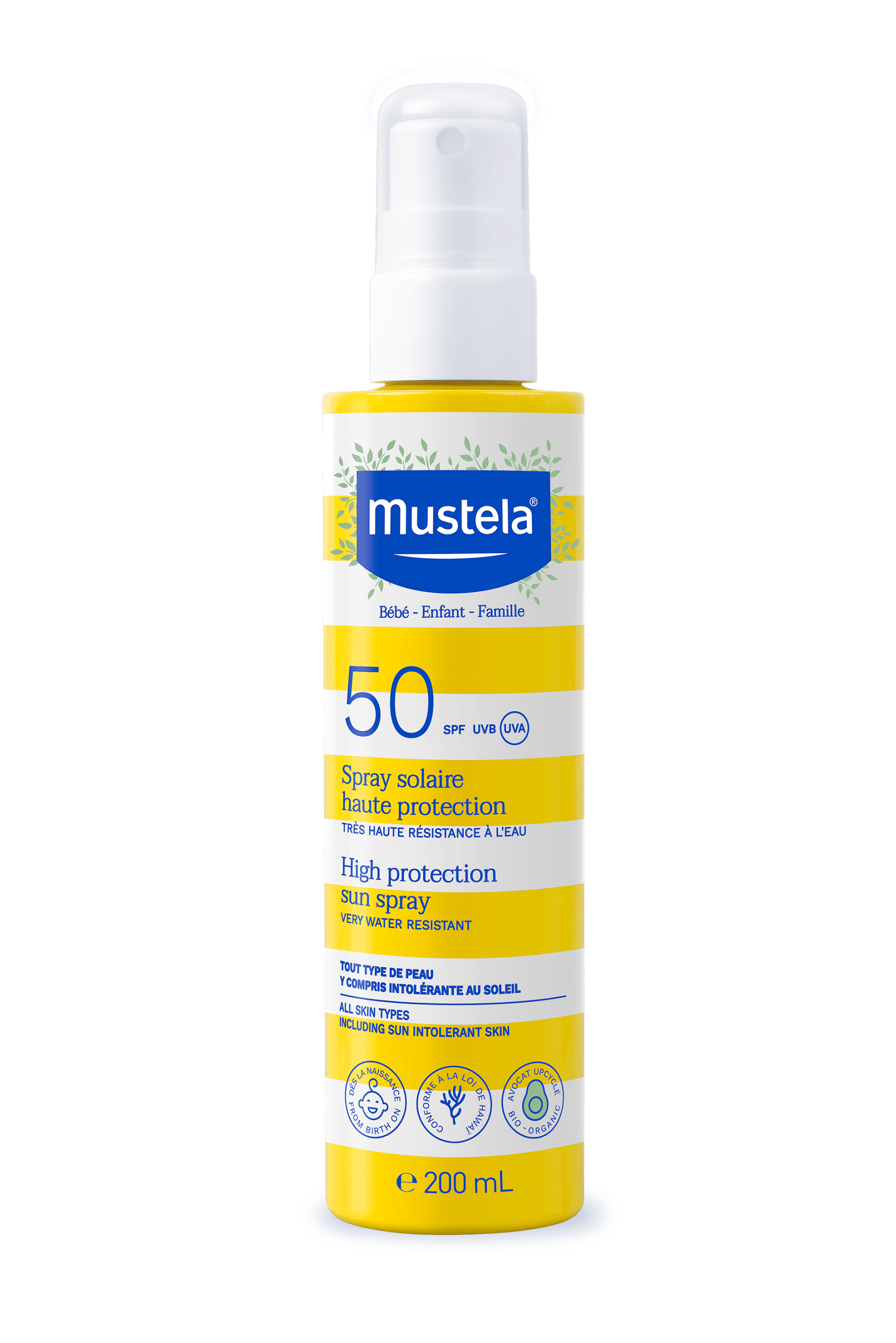 Mustela Very High Protection Sun Spray 200ml Mustela Very High Protection Sun Spray 200ML - Image 1