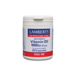 Lamberts Health Care Vitamin D3 1000iu (120 Capsules)
