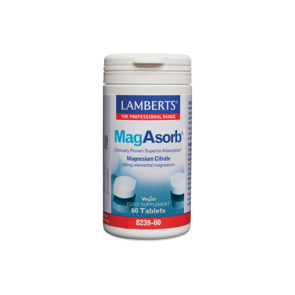 Lamberts Health Care MagAsorb® (60 Tablets)