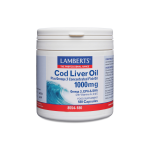 Lamberts Health Care Cod Liver Oil 1000mg (180 Capsules)