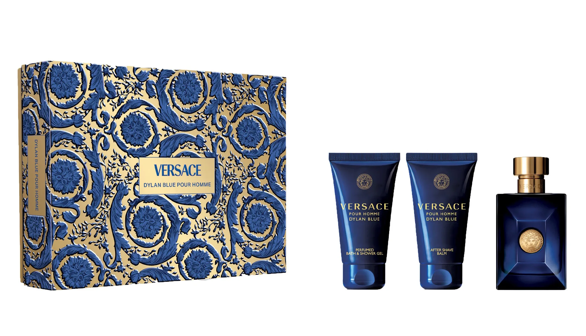Versace Dylan Blue Pour Homme Eau de Toilette 50ml Gift Set