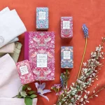 William Morris at Home Strawberry Thief Guest Soaps (4 x 50g) - Image 2
