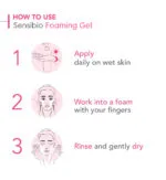 Bioderma Sensibio Foaming Gel face wash for sensitive skin 200ML - Image 3