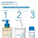 Bioderma Atoderm Shower Oil, Body Wash for very Dry skin prone to Eczema 200mL - Image 4