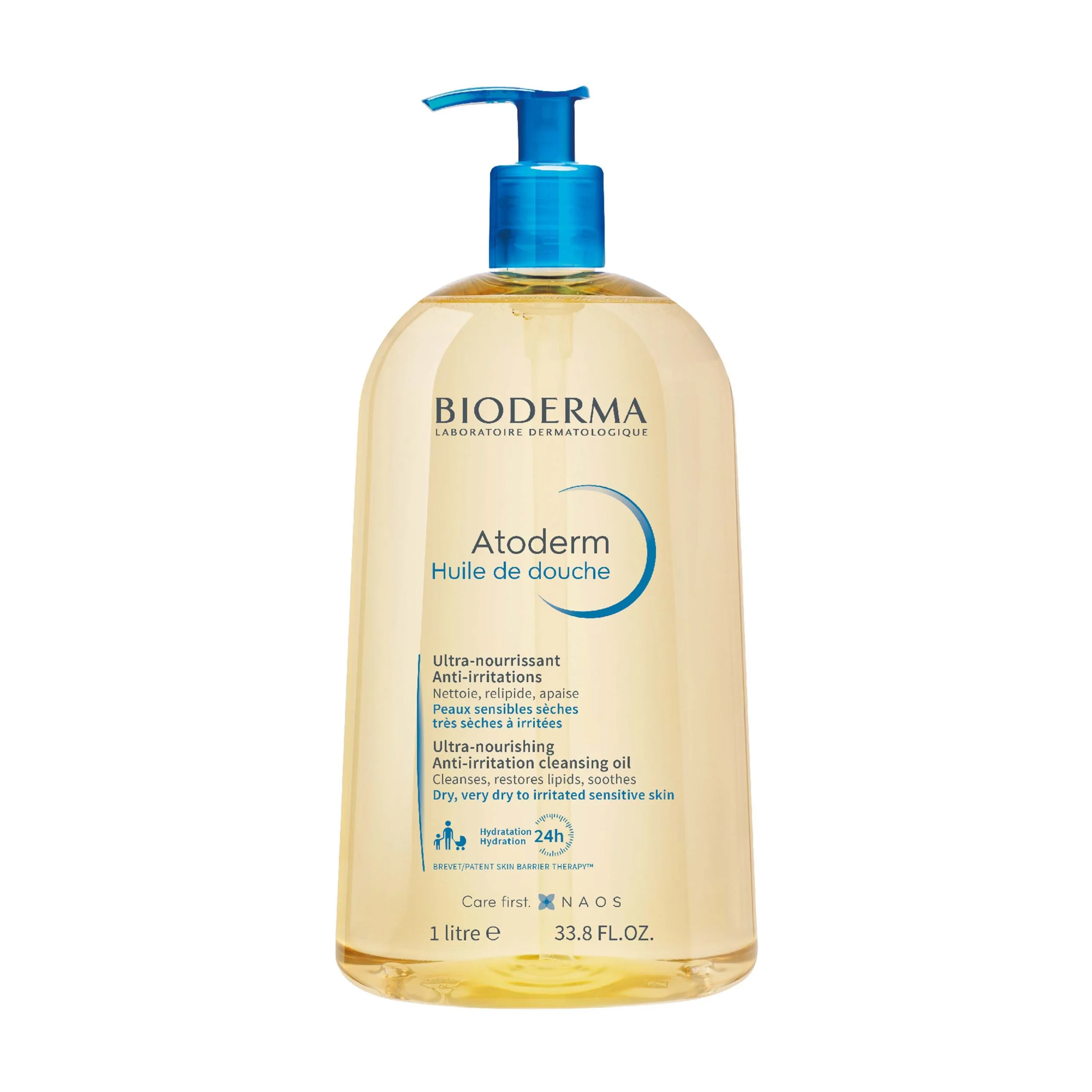 Bioderma Atoderm Shower Oil, Body Wash for very Dry skin prone to Eczema  1L - Image 1
