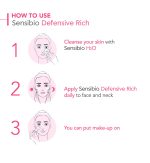 Bioderma Sensibio Defensive Rich Moisturiser for sensitive skin 40ML - Image 3