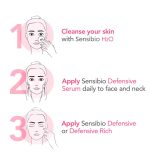 Bioderma Sensibio Defensive Serum for ageing skin prone to sensitivity and redness 30ML - Image 2