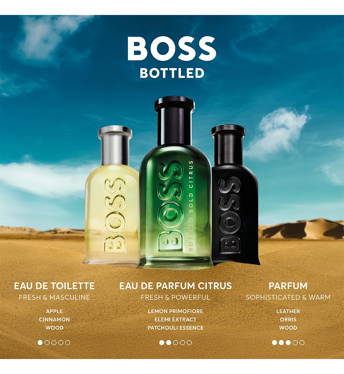 BOSS BOTTLED BOLD CITRUS 限定版（新品） BOSS Bottled Bold Citrus - Eau de Parfum | Makeup.uk
