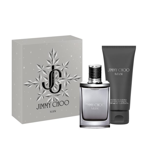 Jimmy Choo Man Gift Set: Eau de Toilette 50ml + Shower Gel 100ml
