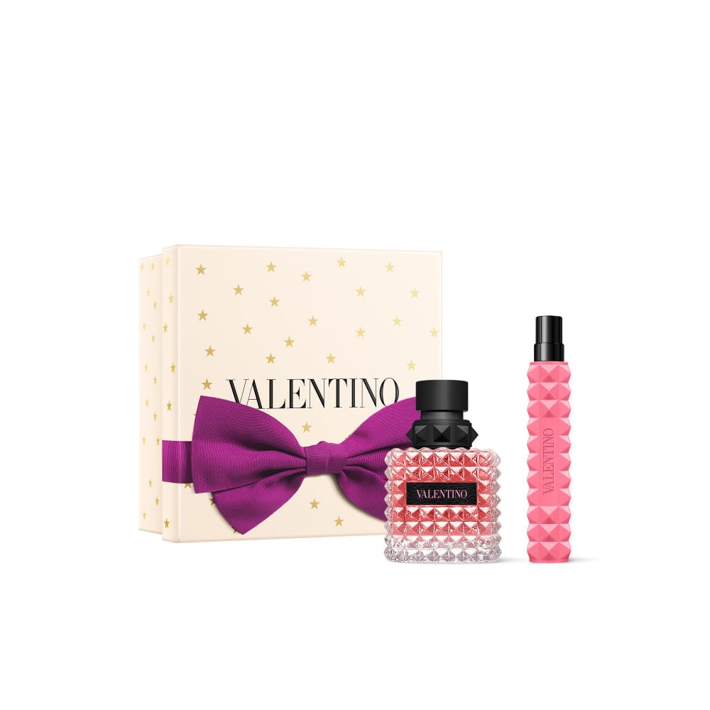 3614274680126 Valentino Born in Roma Donna Eau de Parfum 50ml + 10ml Fragrance Gift Set - Image 1