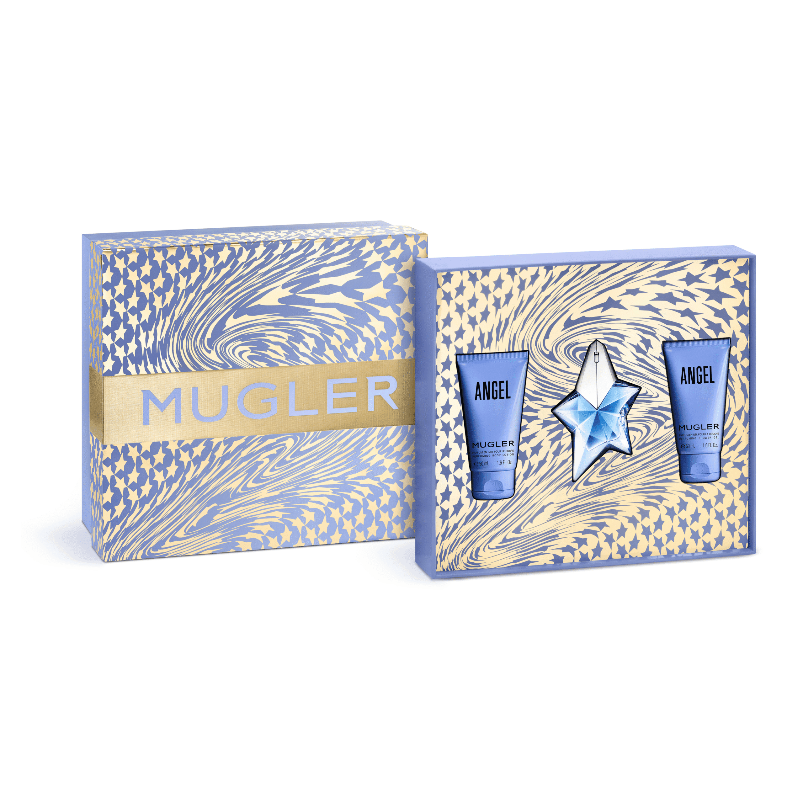 Mugler Angel 25ml Eau de Parfum, 50ml Body Lotion, 50ml Shower Gel